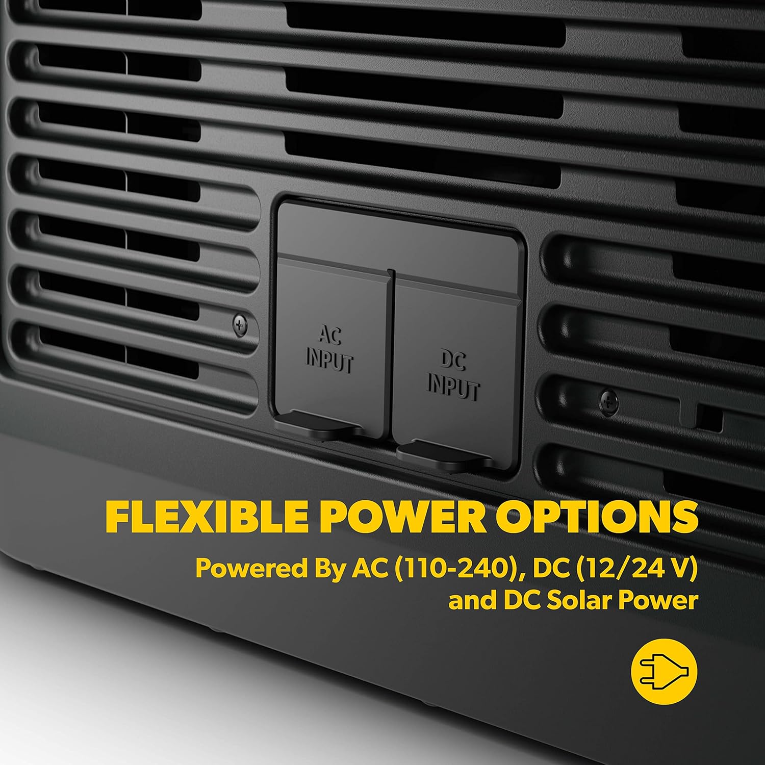 Dometic CFX3 45-Liter Portable Refrigerator and Freezer, Powered by AC/DC or Solar