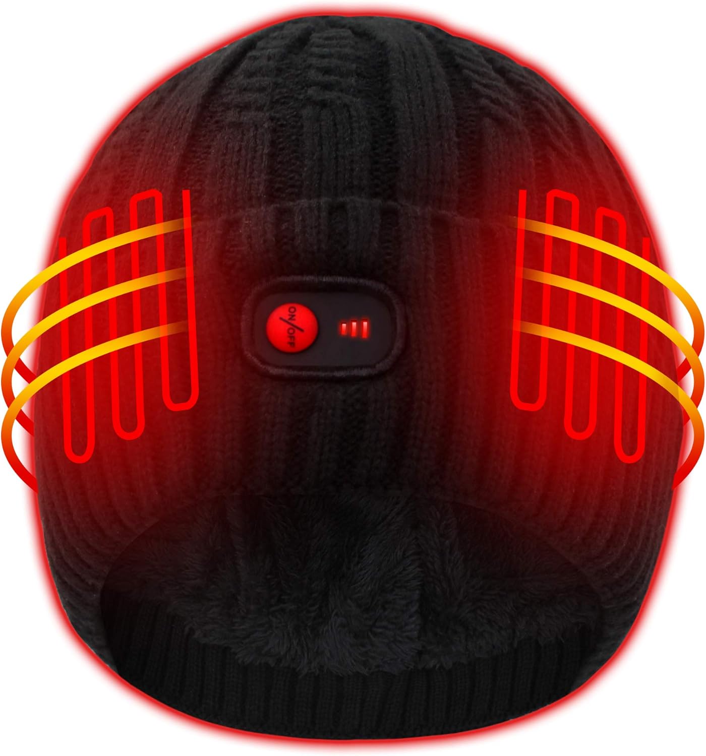 Autocastle Heated Hat Rechargeable Battery Heat Cap,3 Heat