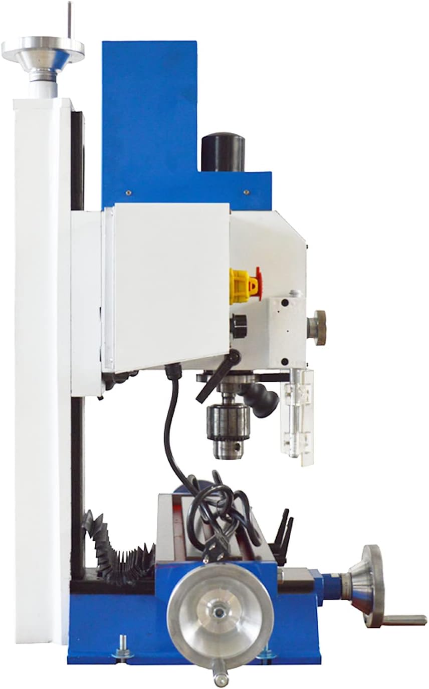 INTSUPERMAI Mini Milling Machine Benchtop Milling Drilling Machine Variable Speed Compact Mill Drill WMD16V with Brushless Motor & MT2 Taper