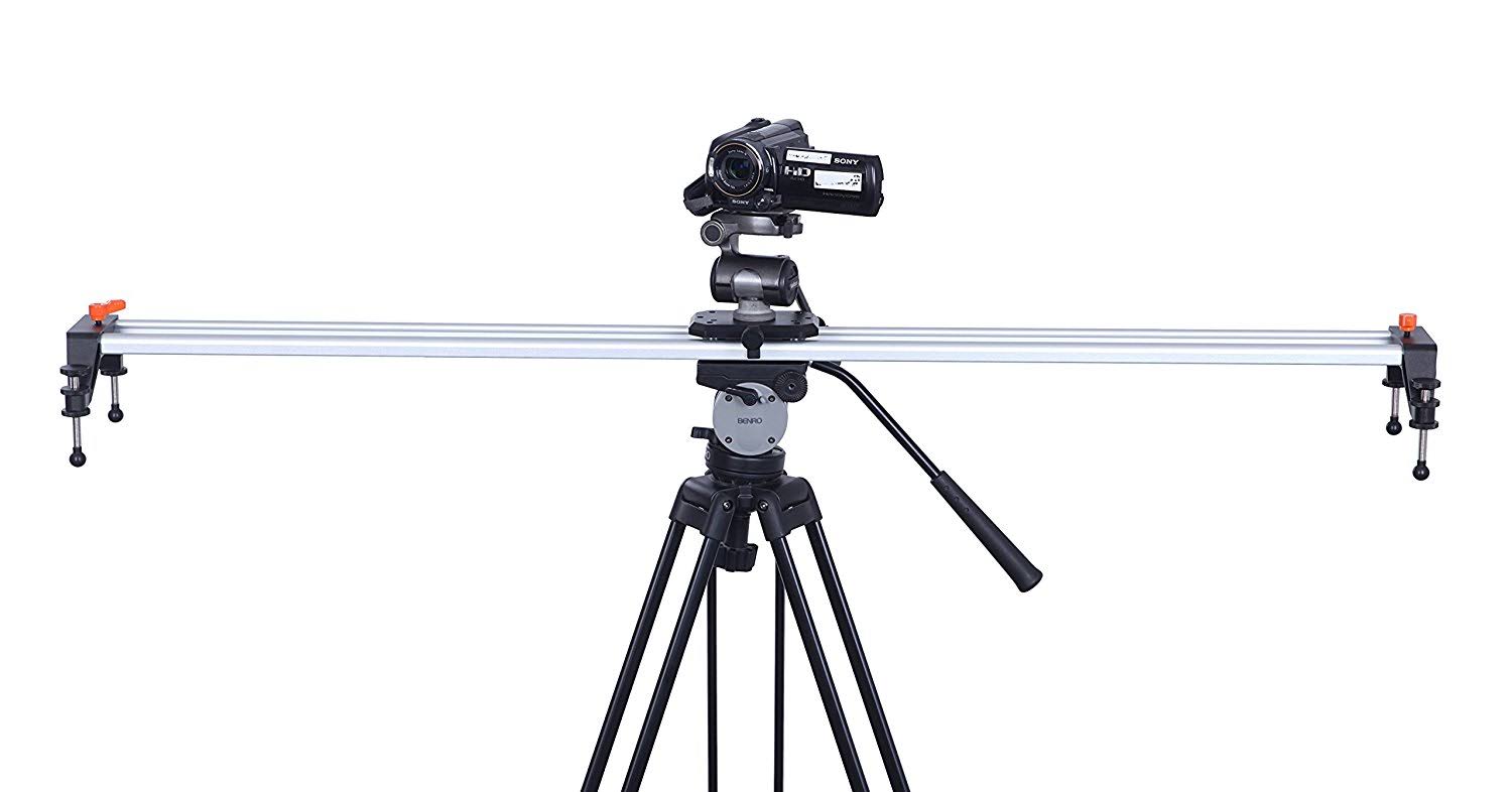Movo Photo MV-T120 47x22 Heavy-Duty Professional Camera Track Slider Video Stabilization System