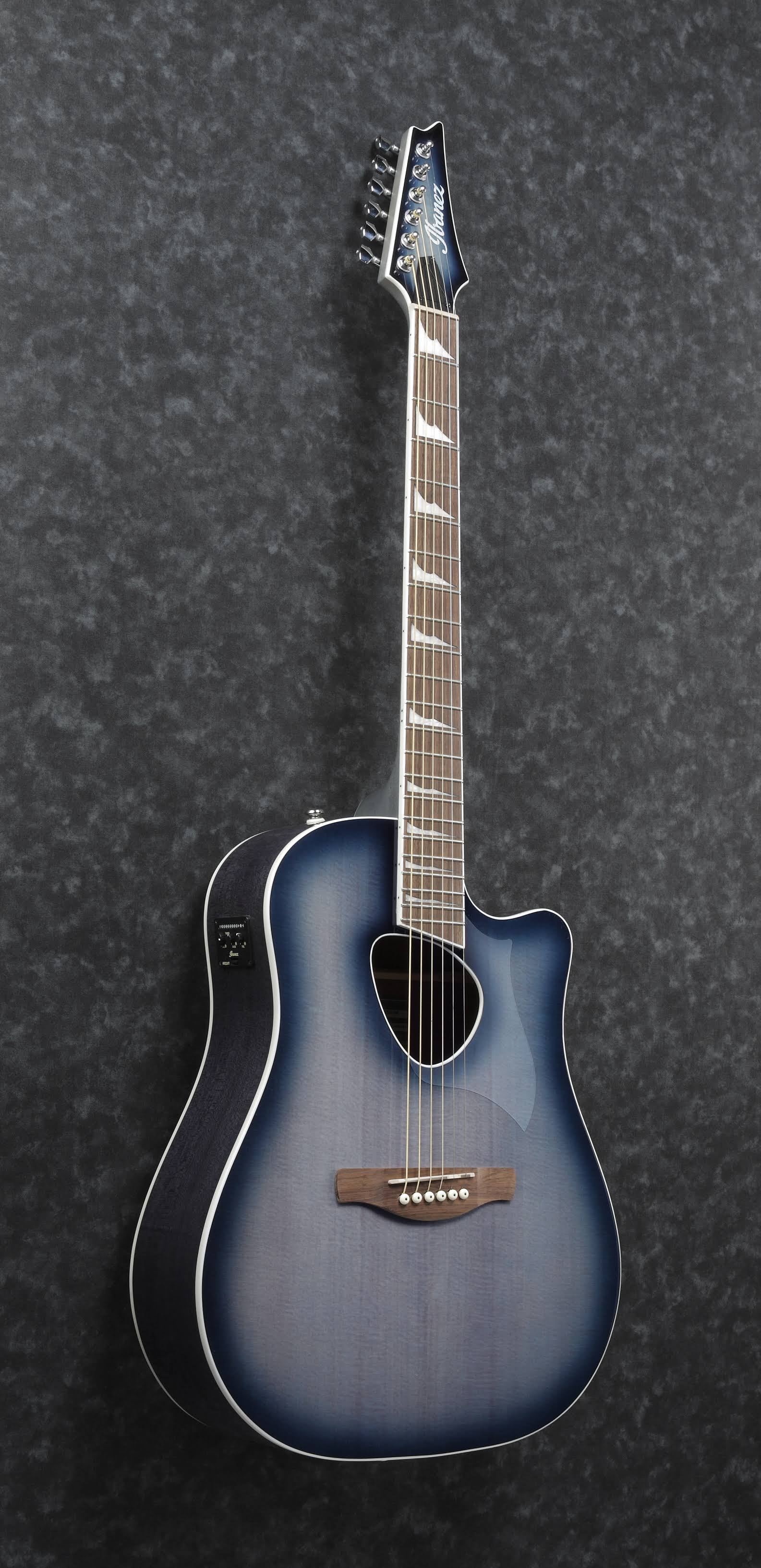 Ibanez ALT30 Altstar Acoustic Electric Guitar (indigo Blue Burst)