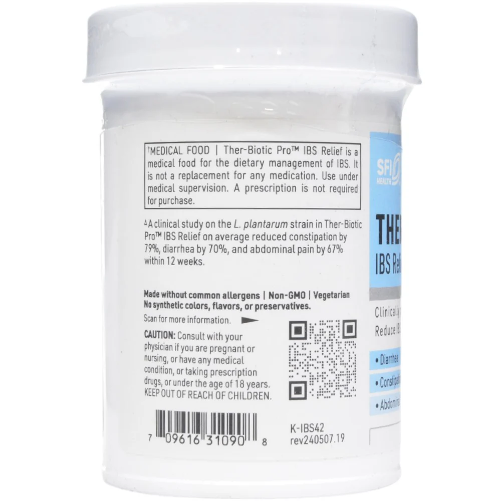 Ther-Biotic Pro IBS Relief by Klaire Labs/SFI Health - Kansas Nuitrition - HNZSDS