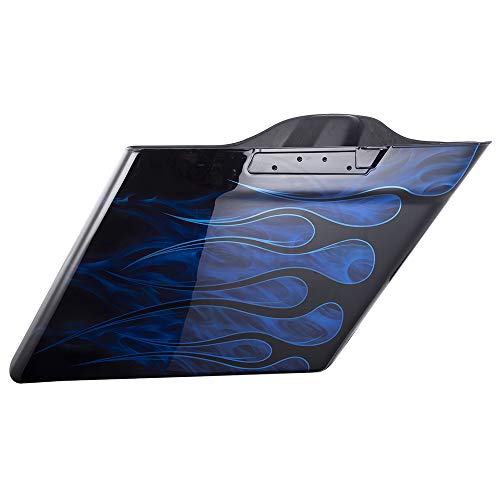 Vivid Black Saddlebags Saddle Bags Fit for 2014+ Harley/Davidson Touring, Motorcycle Accessories