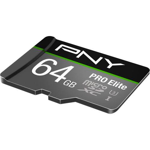 PNY Technologies 64GB Pro Elite microSDXC Memory Card (U3)