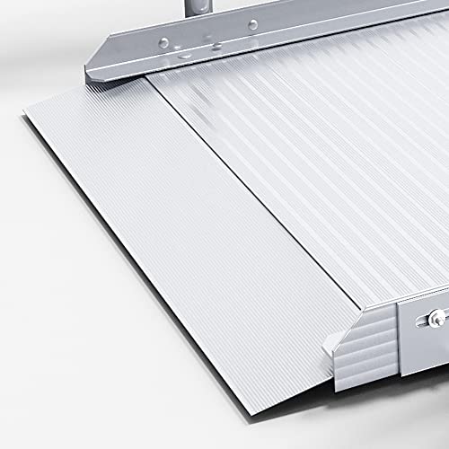 Empower Series Semi-Portable 36-inch Wide Aluminum Wheelchair Ramp (Ramp and Handrails, 72 inches)