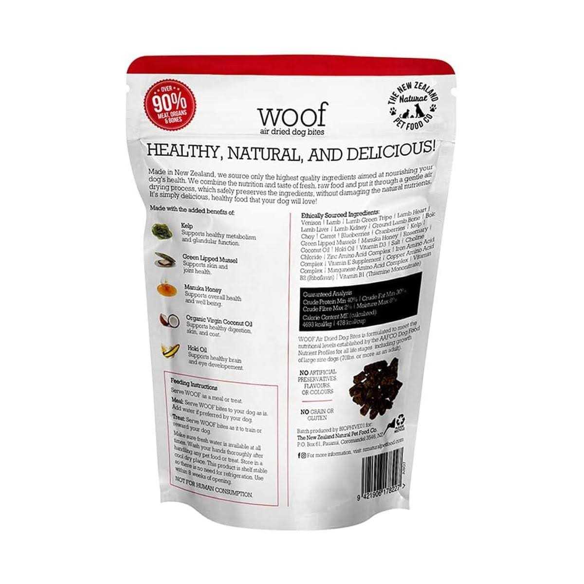 Woof Venison Air Dried Food - Pet Supplies online store