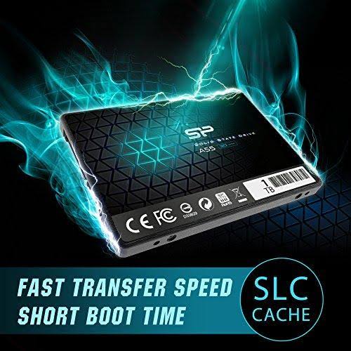 Silicon Power 1TB SSD 3D NAND A55 SLC Cache Performance Boost SATA III 2.5x22 7mm