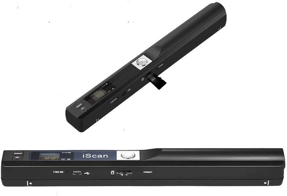 DIGITNOW 22MP All-in-1 Film & Slide Scanner, Converts 35mm 135 110 126 and Super 8 Films/Slides/Negatives to Digital JPG Photos, Built-in 128MB Memory, 2.4 LCD Screen Loetad Hand-Held Scanner