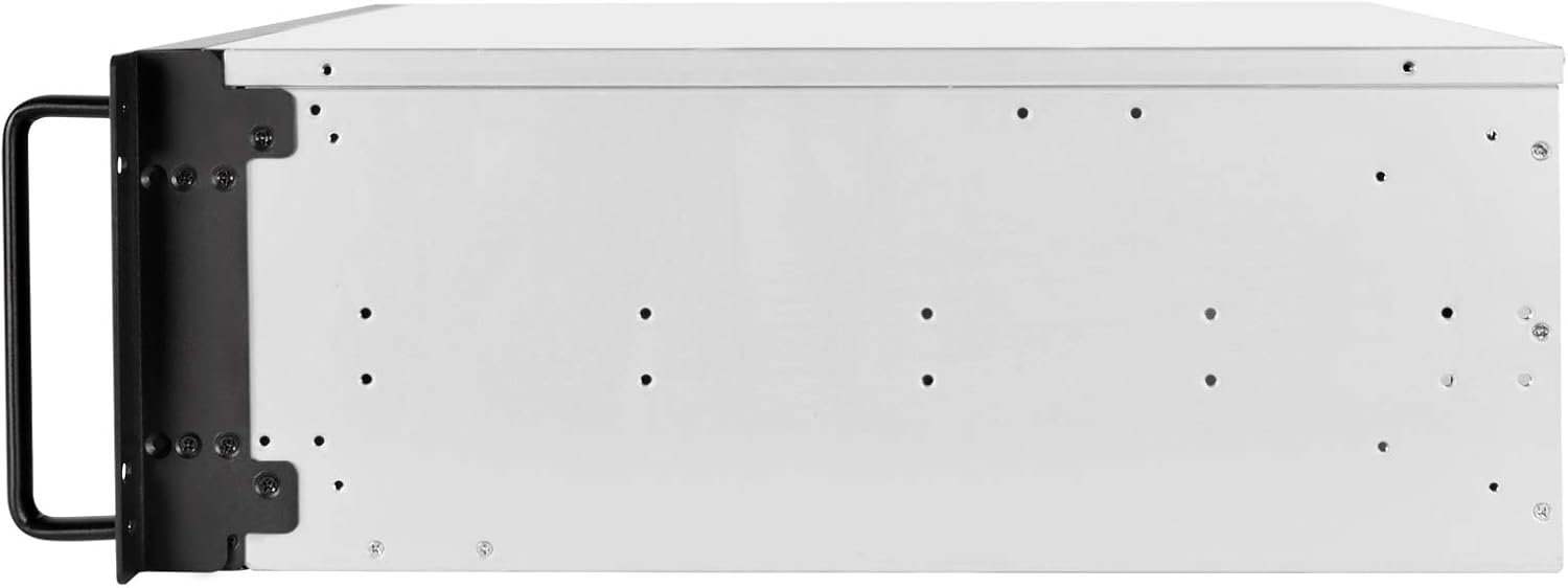 SilverStone Technology 4U Rackmount Server Chassis with 3 X 5.25 Front Bays with CEB/ATX/mATX/Mitx Support RM400 Cases SST-RM400