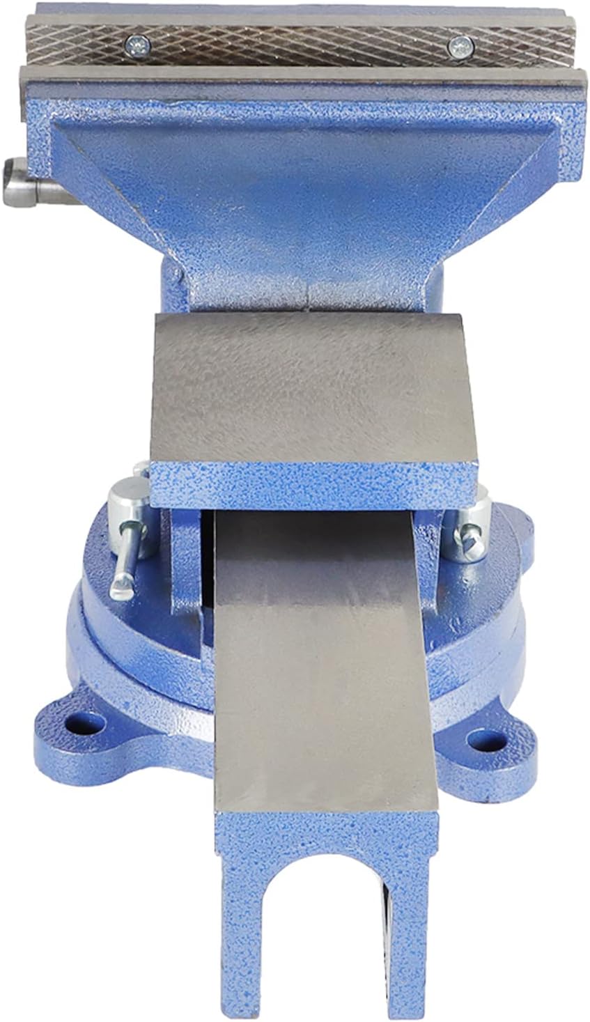 8 Swivel Bench Vise 8-Inch Heavy Duty Bench Vise Clamp Vises Locking Base Top Anvil Work Bench Fit for Home and Business Application