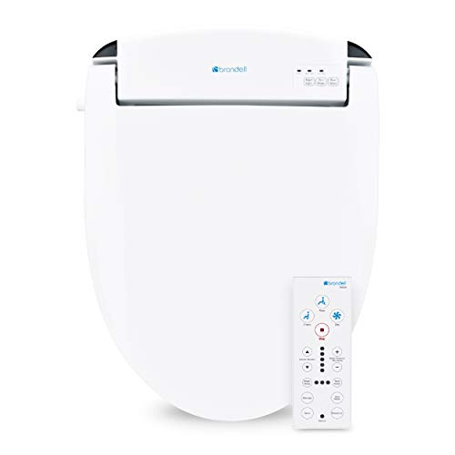 Brondell Swash SE600 Bidet Seat with Air Dryer, Stainless-Steel Nozzle, Nightlight, Deodorizer and Remote Control