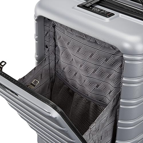 Samsonite Omni 2 Hardside Expandable Luggage with Spinner Wheels, 2-Piece Set (19/24), Lagoon Blue