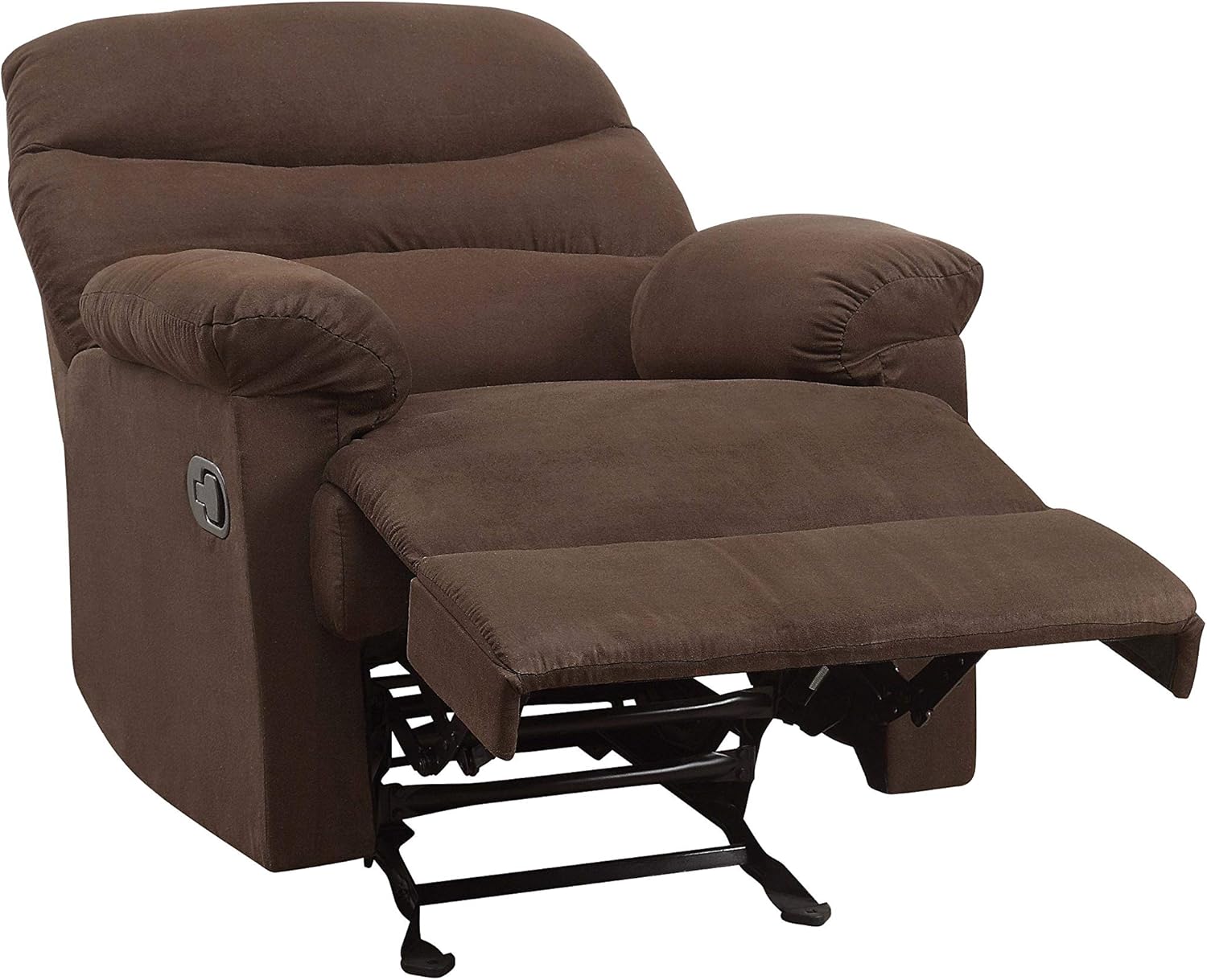 Arcadia Recliner (Motion) in Chocolate Microfiber