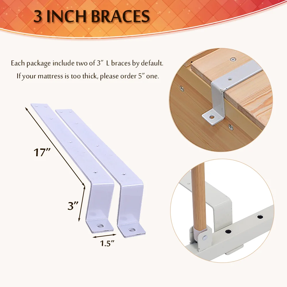 Bed Rails for Elderly Adults Safety Bed Side Assist Rail Collapsible Guard Railing Medical Bedrail Slides Under Mattress Hospital Bed Half Rail Support Bar Bed Cane Transfer Handle Fall Protector