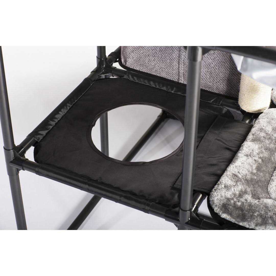 Prevue Pet Products Catville Tower Gray - Pet Supplies online store