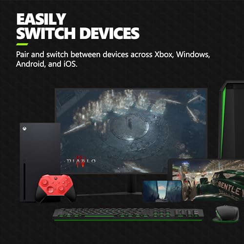 Xbox Elite Series 2 Core Wireless Gaming Controller – Blue Series X|S, One, Windows PC, Android, and iOS