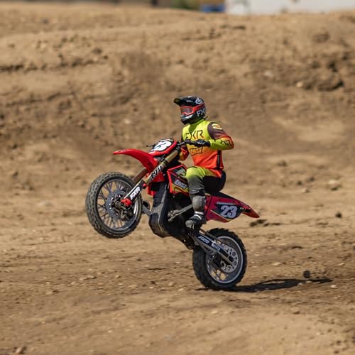 Losi RC Motorcycle Promoto-MX 1/4 Motorcycle Ready-to-Run Battery and Charger Not Included FXR LOS06000T1 Red
