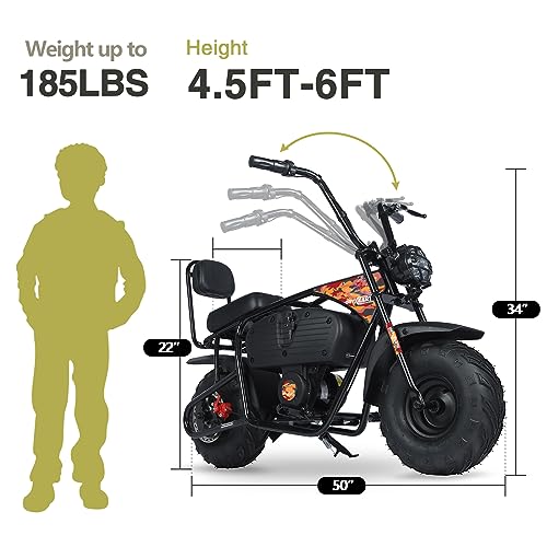 Oryxearth 36V Battery Powered Mini Electric Bike, Mini Dirt Bike for Kids, Electric Motorcycle for Kids Ages Over 13