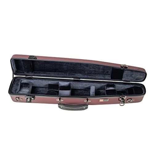 Crossrock Fiberglass Alto Saxophone Case - Includes Accessory Pocket, Removable Shoulder Straps, TSA Lock - Space Gray (CRF1020ASSG)