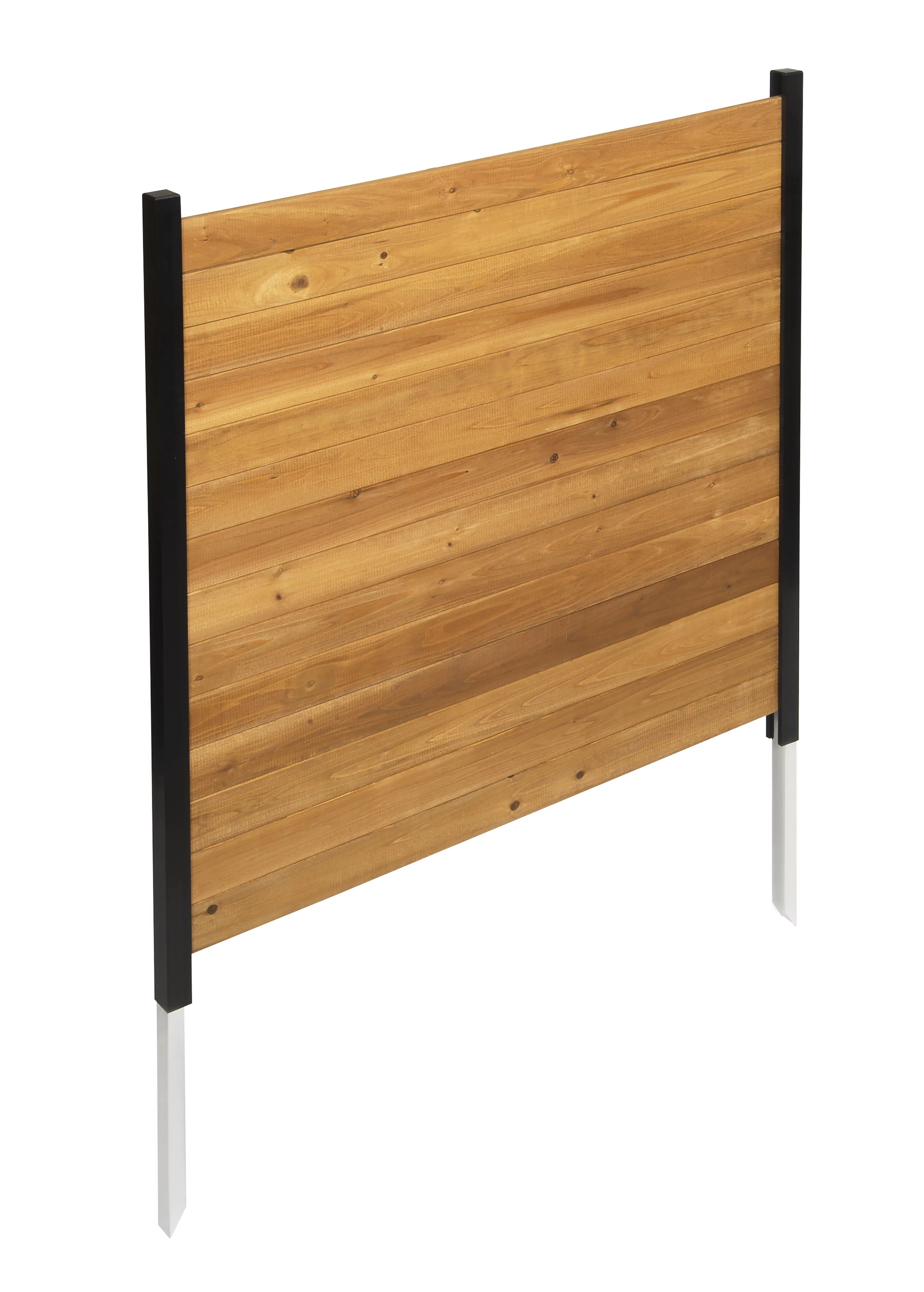 Enclo Richmond Outdoor No Dig Wood Privacy Screen Enclosure for Garbage Bins and Air Conditioners (42in H x 38in W - 2 Panels)