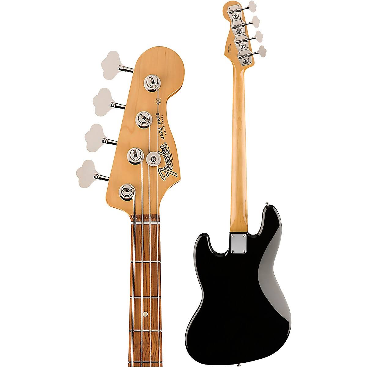 Fender &60s Jazz Bass Pau Ferro Fingerboard with Gigbag Black