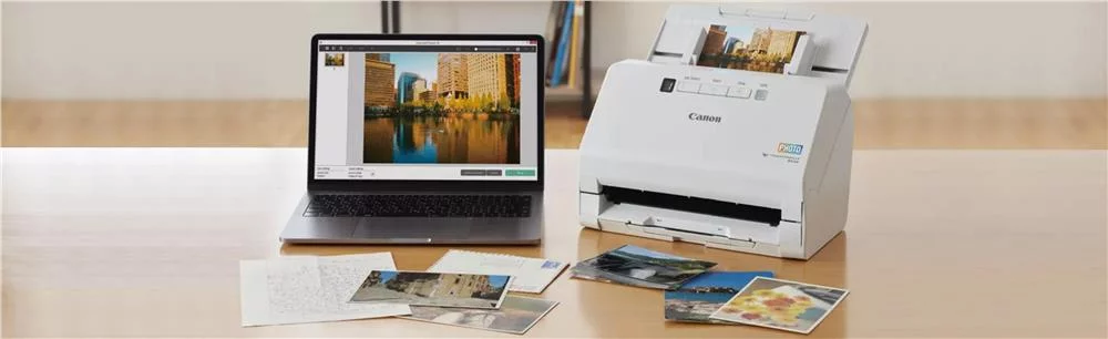 Canon imageFORMULA RS40 Photo and Document Scanner, White