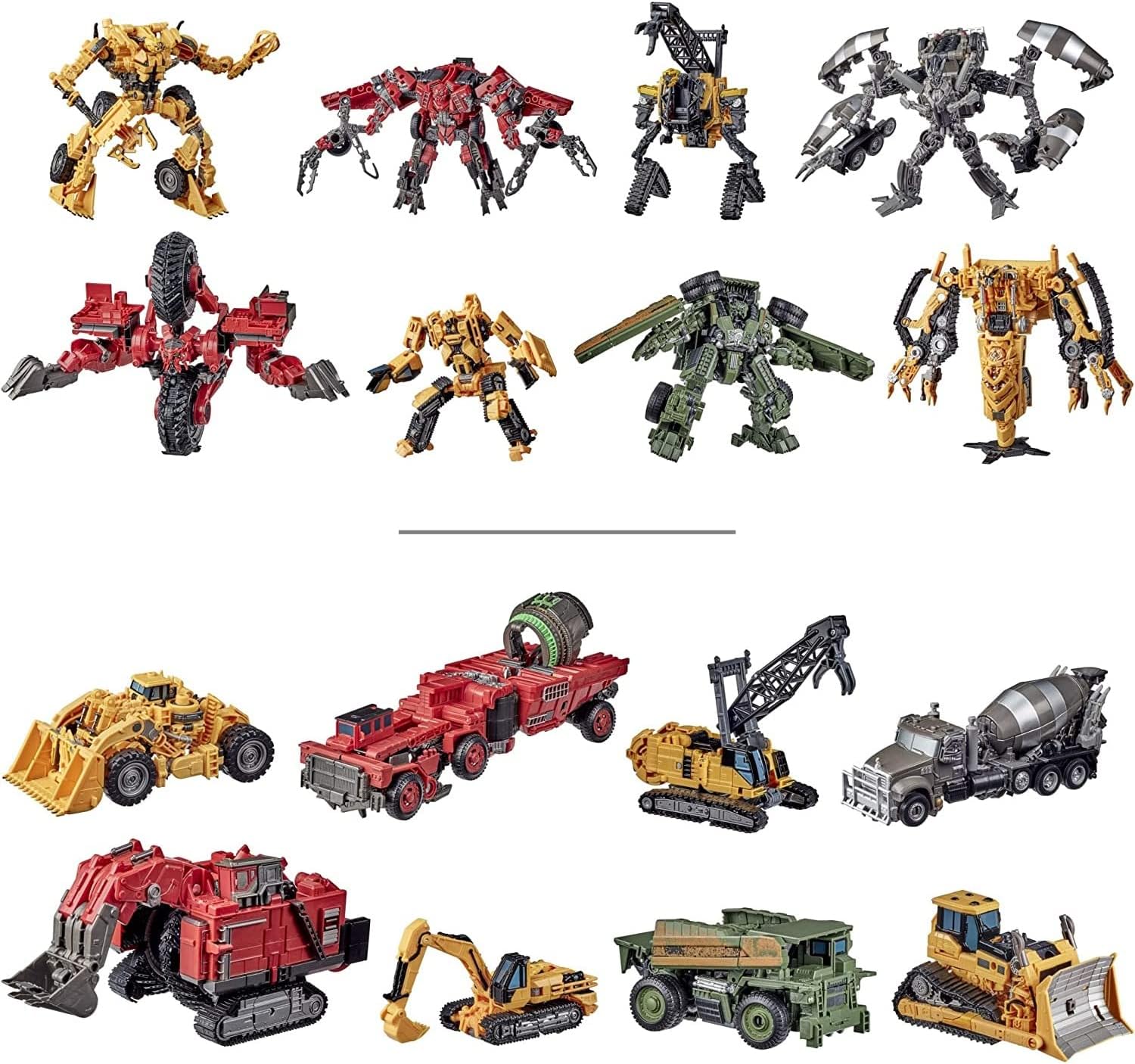 Hasbro Transformers Studio Series Revenge of The Fallen Devastator Constructicon Combiner Set, Ages 8 and up
