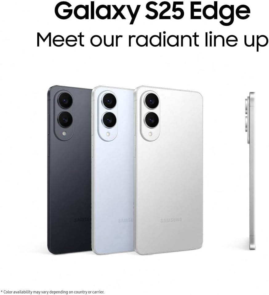 Samsung Galaxy S25 Edge AI Smartphone
