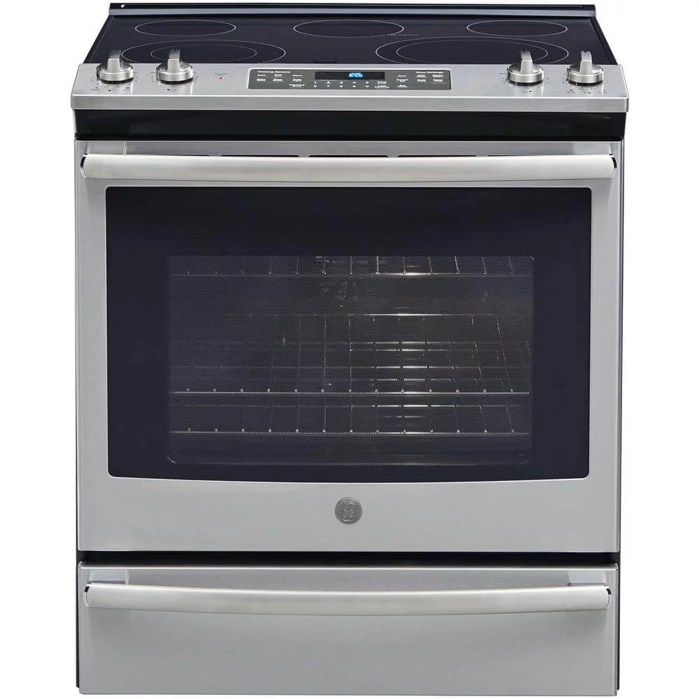 GE APPLIANCES JS760SPSS GE(R) 30 Slide-In Electric Convection Range with No Preheat Air Fry
