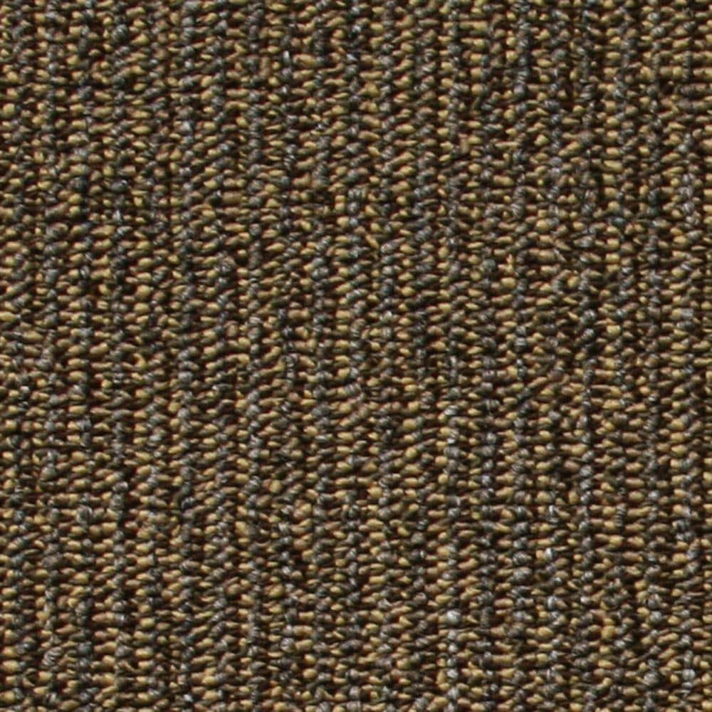 TrafficMaster Central Park Brown Loop 19.7 in. x 19.7 in. Carpet Tile (20 Piece/Case)