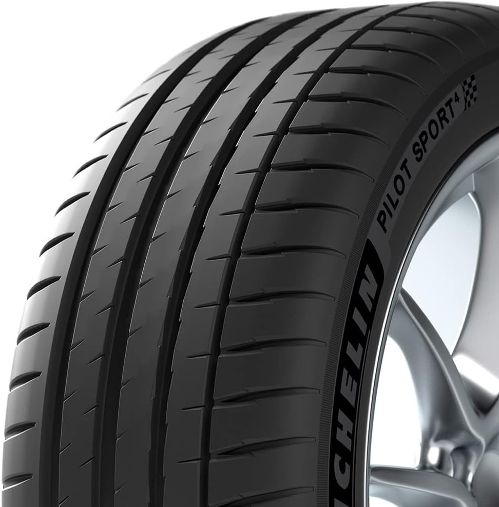 MICHELIN Pilot Sport 4 Summer Radial Car Tire for High Performance Passenger Cars and Sedans; 225/45R18/XL 95Y