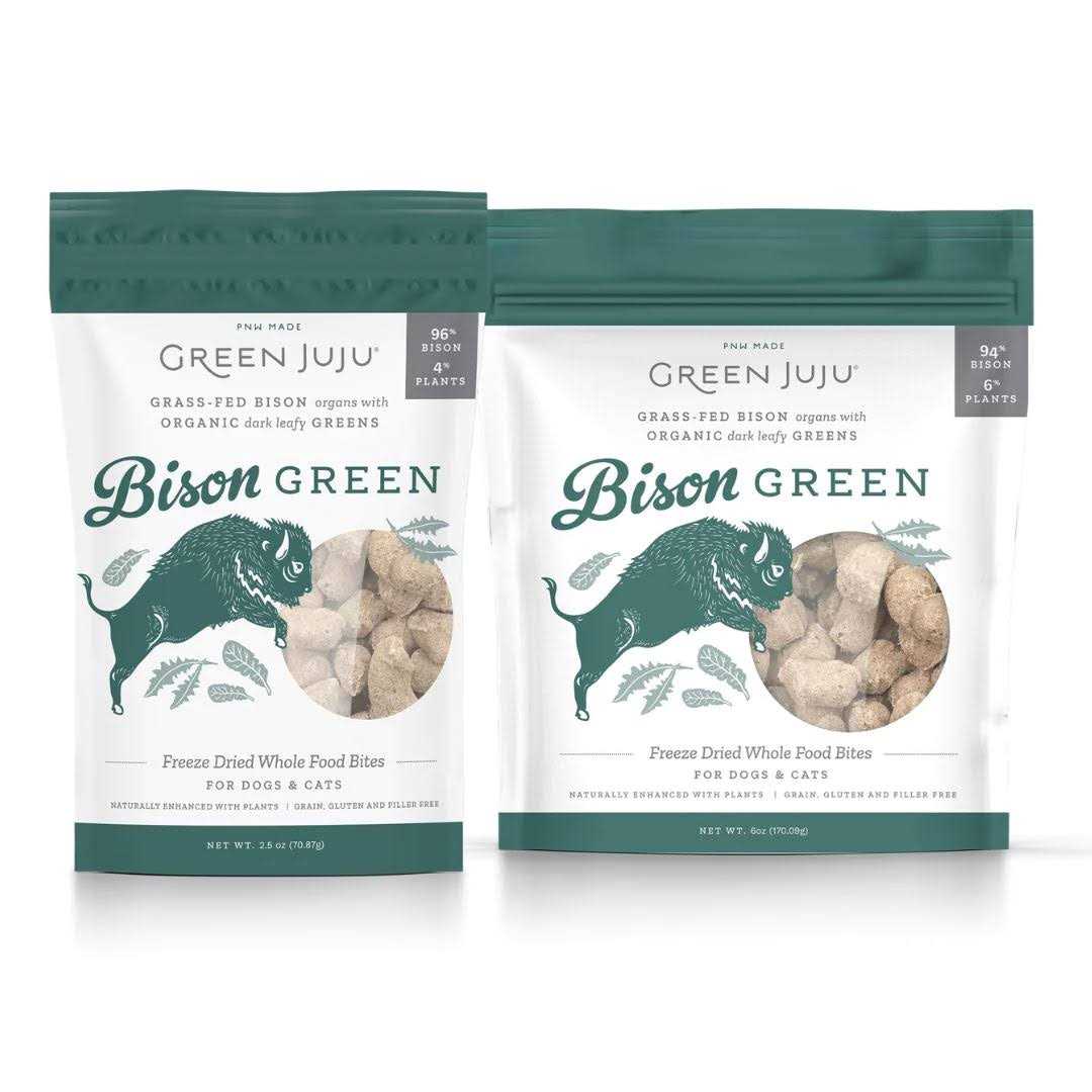 Green Juju Bison Green Freeze Dried - Pet Supplies online store