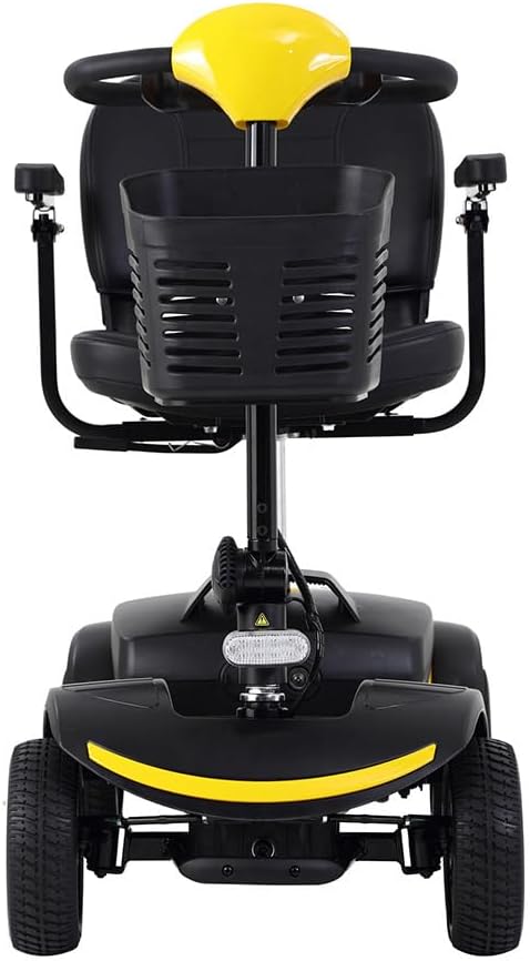 Mobility Scooter for Seniors, 300W 4 Wheel Electric Powered Wheelchair Device, 4.97 Mph, 10 Miles Range, Wheelchair Alternative, 300lbs Weight Capacity