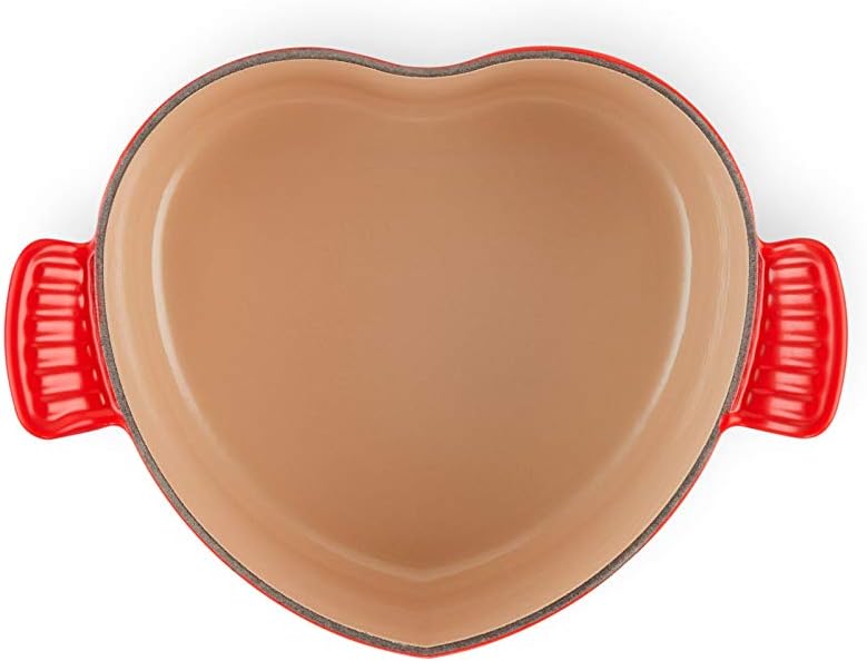 Le Creuset Enameled Cast Iron Heart Cocotte, 2 qt., Cerise