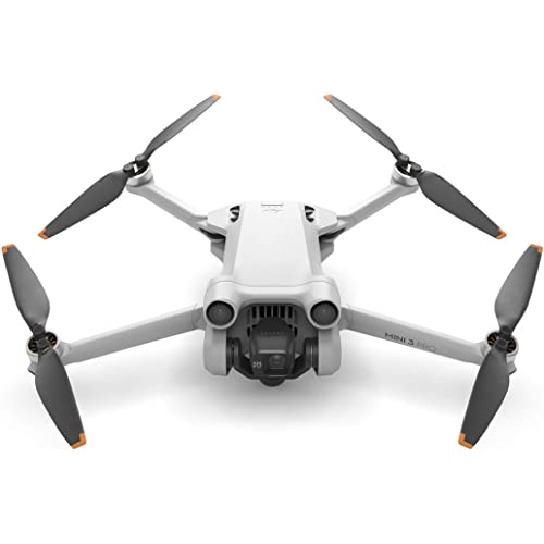 DJI Mini 3 Pro Camera Drone Quadcopter + RC-N1 Controller (No Screen), 4K/60fps Video, 48MP Photo, 34min Flight Time, Tri-Directional Obstacle Sensing, Bundle with Deco Gear Backpack + Accessories