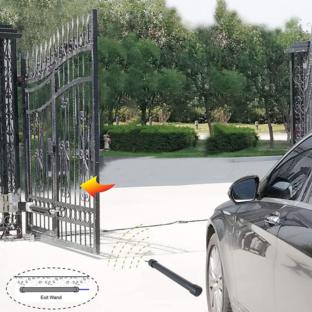 Automatic Electric Gate Lock for Swing Gate Opener Automatic Gate Lock with Control Board AC/DC 12-24V for Multi Gate Door Opener Lock