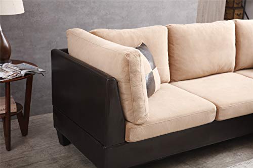 Edward Sectional, Tan