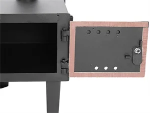 Kojem Wood Burning Stove Tent Camping Stove for Outdoor Cooking Fishing Hiking Travel Portable Heater with Storable Chimney Pipes