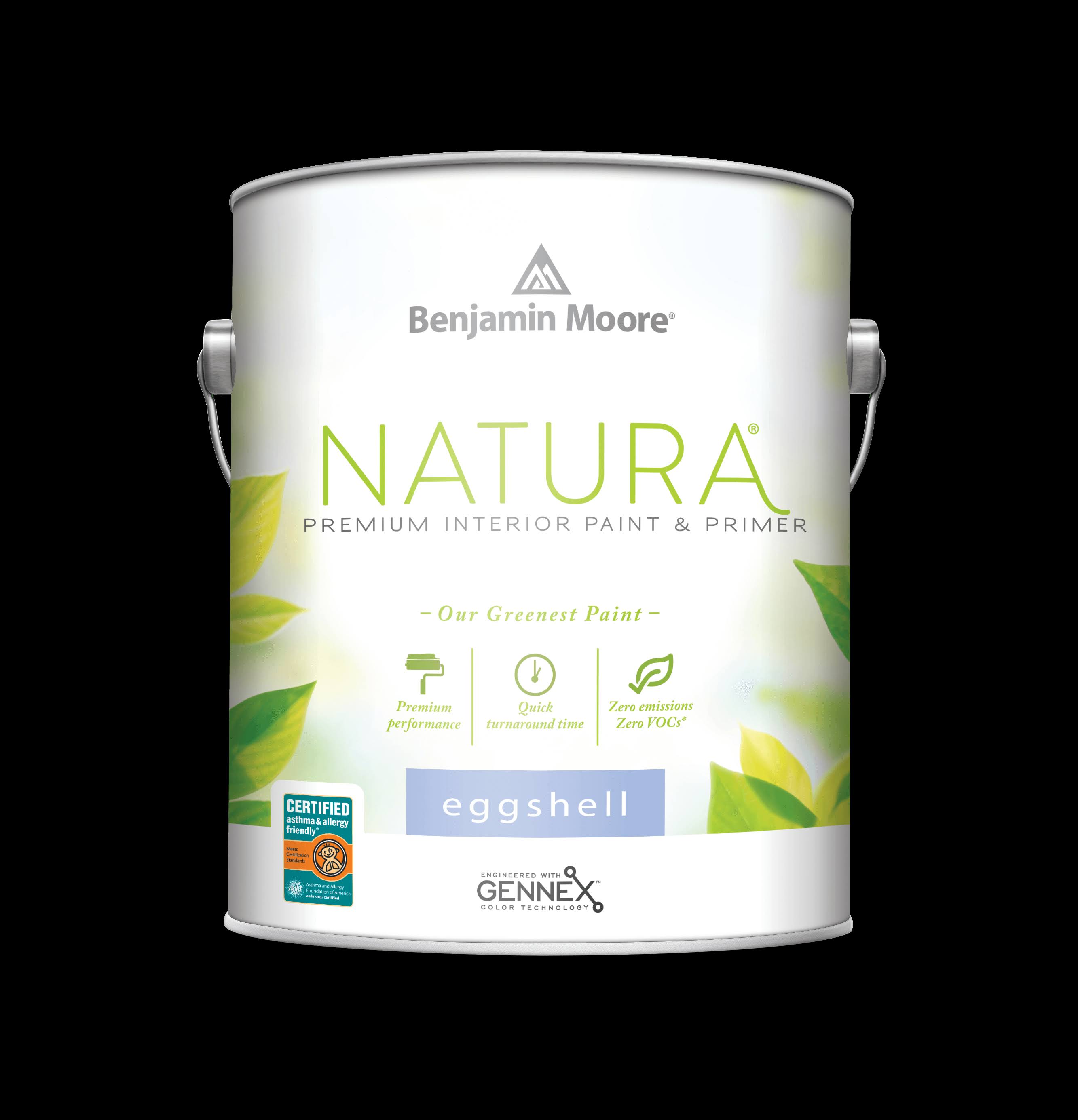 Benjamin Moore Natura Interior Paint, Eggshell - 118 oz can