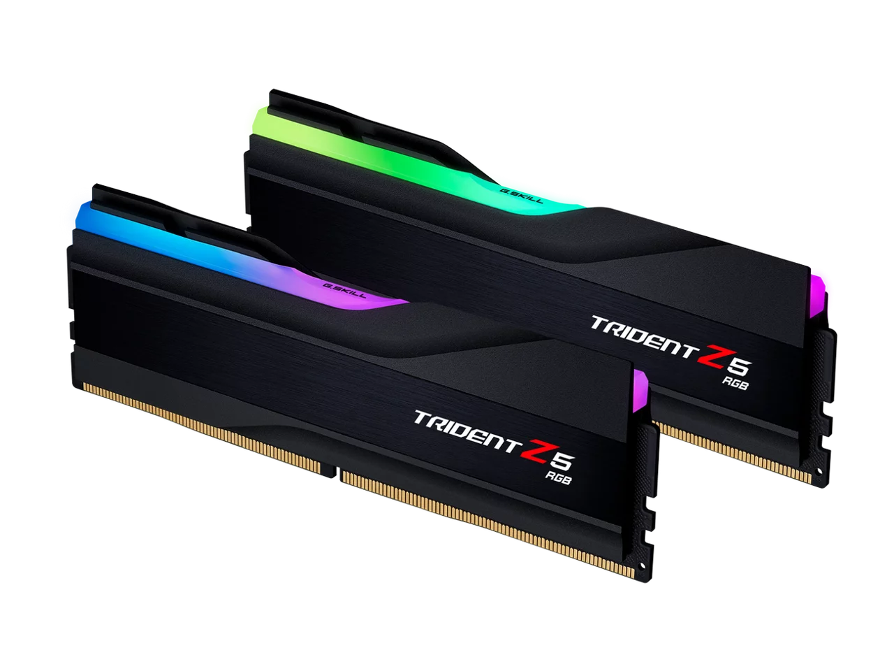 G.SKILL Trident Z5 RGB Series 64GB (2 x 32GB) 288-Pin PC RAM DDR5 6000 (PC5 48000) Desktop Memory Model F5-6000J3238G32GX2-TZ5RK