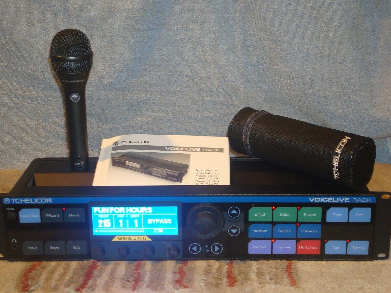TC-Helicon VoiceLive Rack Vocal Processor