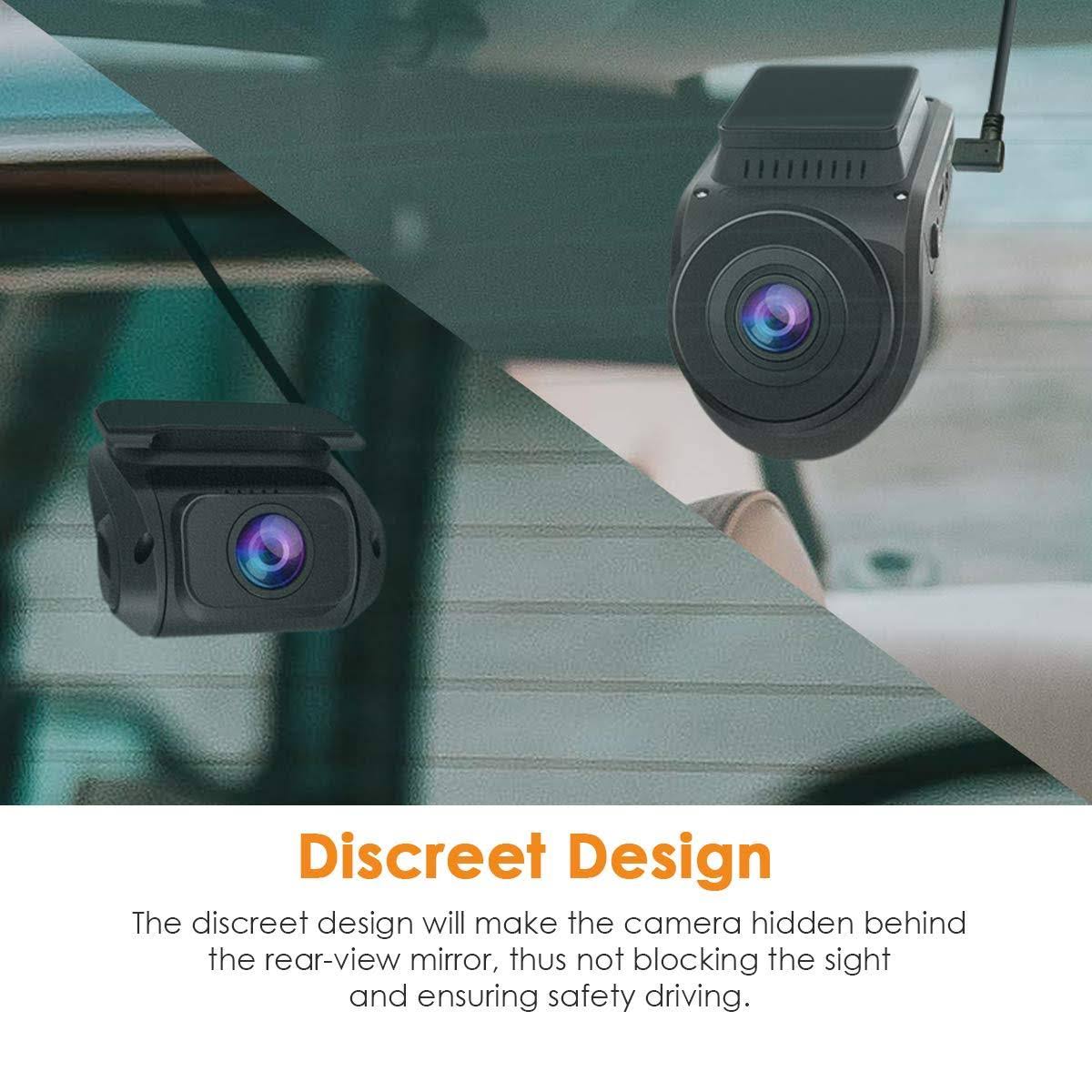 Vantrue S1 Dual 1080p FHD Dash Cam Front and Rear Dash Cam - GPS - Night Vision
