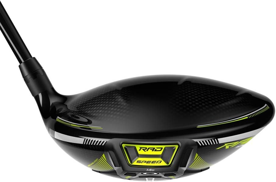 Cobra Golf 2021 Radspeed XB Driver Gloss Black-Turbo Yellow (Men's Right Hand, Fujikura Motore XF3, Reg Flex, 9)