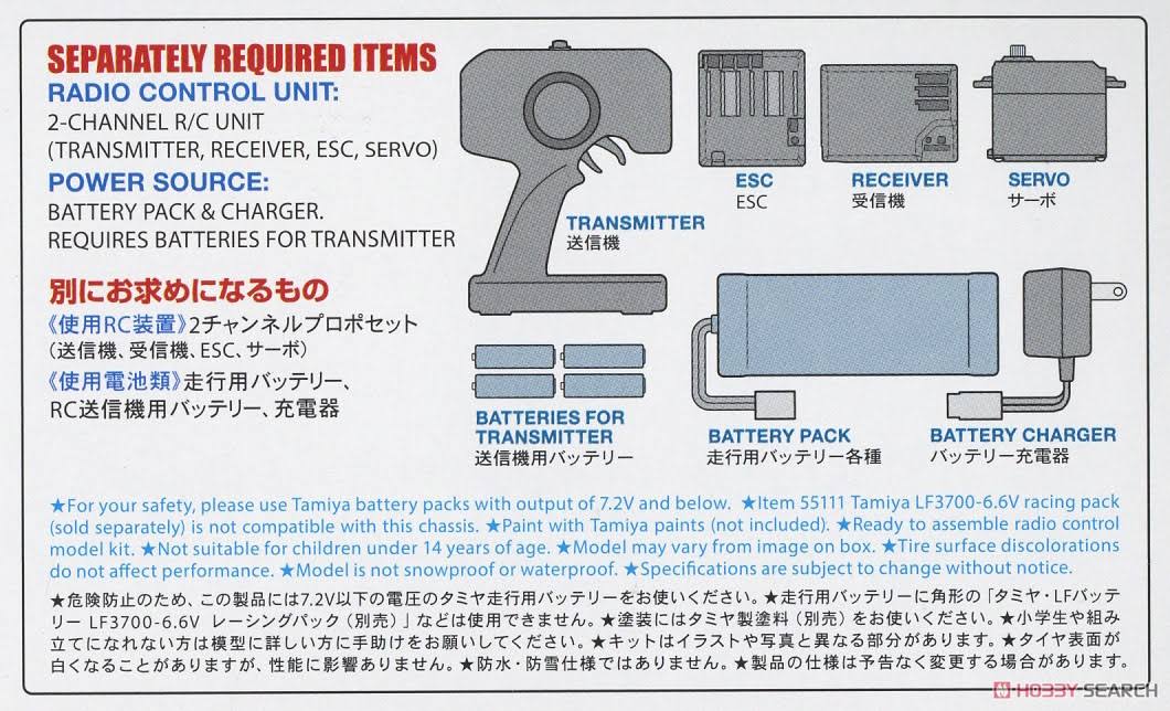 Tamiya 1/10 Scale 2020 RC VQS TAM58686