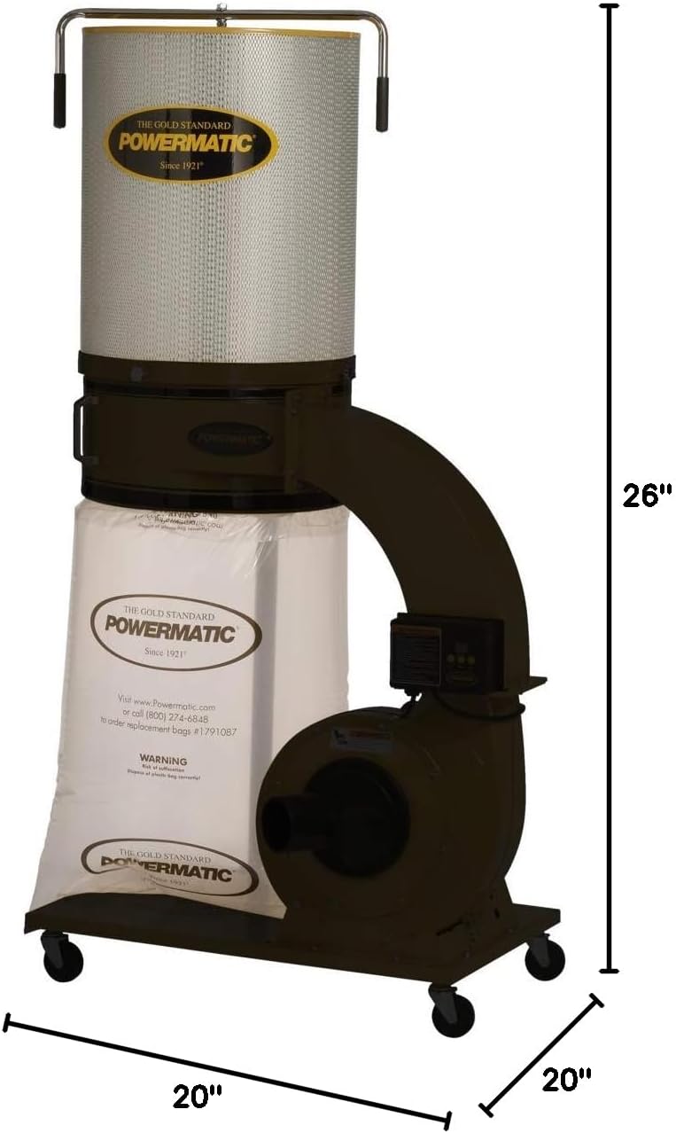 Powermatic 20-Inch Canister Kit, for PM1300 Dust Collector (1791086)