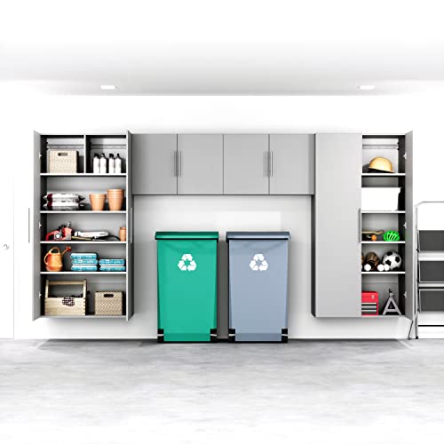 Prepac HangUps Upper Storage Cabinet - Elegant and Spacious Wall Cabinets to Maximize Your Storage, 36" Size, Classic White Finish
