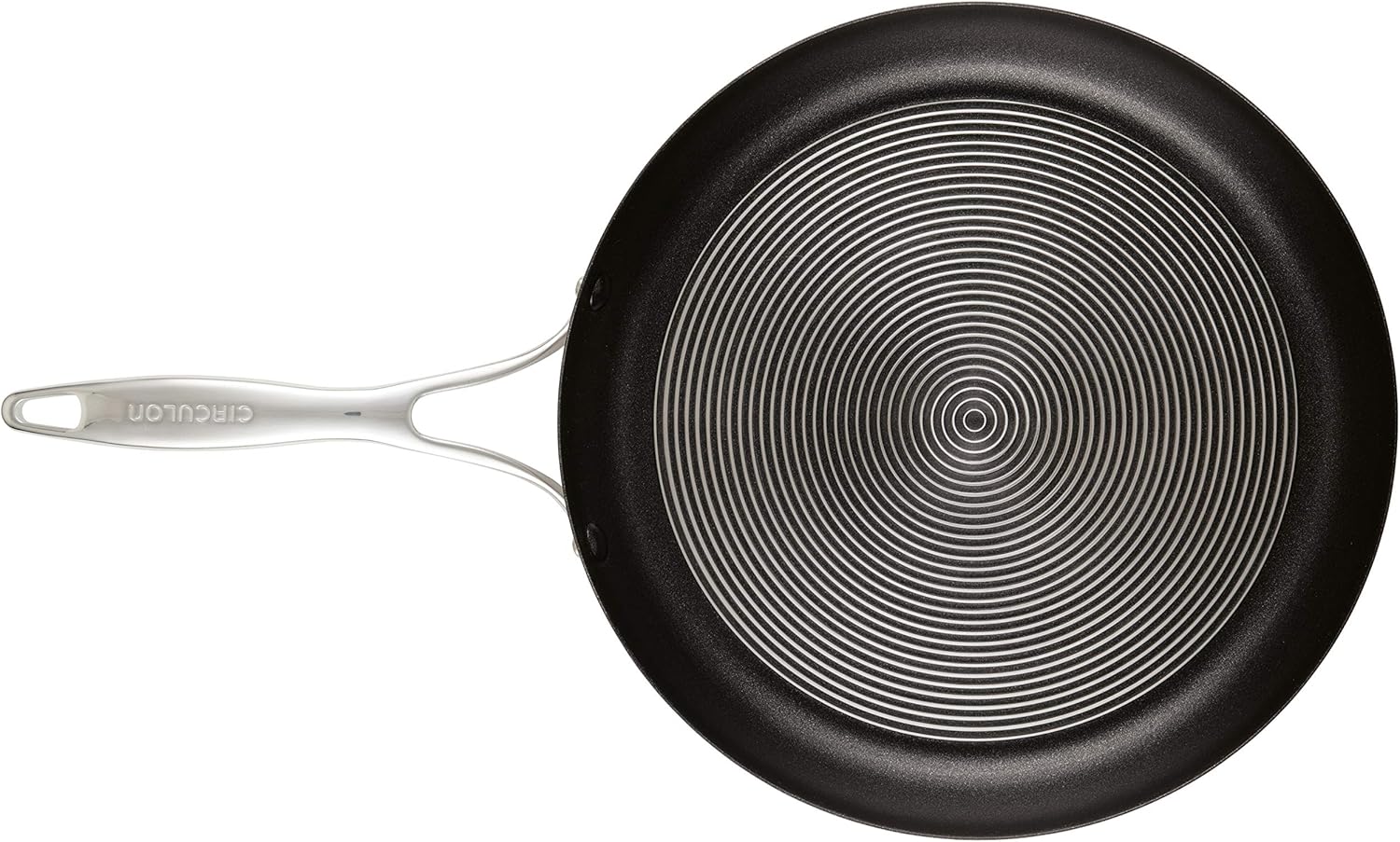 Circulon Stainless Steel Cookware Pots and Pans Set with SteelShield Hybrid Stainless and Nonstick Technology