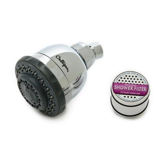 (Package of 5) Culligan Wsh-c125 Wall-Mount Showerhead with Shower Filter