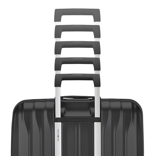 Samsonite UpLIFT 19" Lightweight Hardside Carry-On Luggage with Spinner Wheels - Expandable - Airline-Approved, Polycarbonate Hard Suitcase for Ultra Lightweight Travel - Silver Shimmer