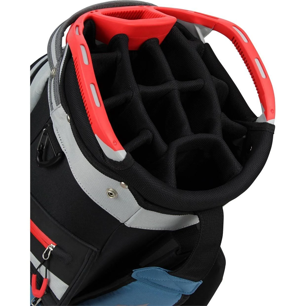 Mizuno BR D4C Cart Bag - Steel Blue Black